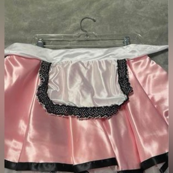 Girls Costume Size XLC Musical Theatre Jazz Tap Maid Waitress Halloween - Picture 6 of 7